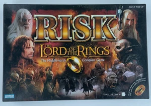 RISK Lord of the Rings Board Game Middle-Earth Conquest Game 100% Complete BNIB - Picture 1 of 17