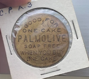 Undated Palmolive Soap Chicago Token L2 - Picture 1 of 2