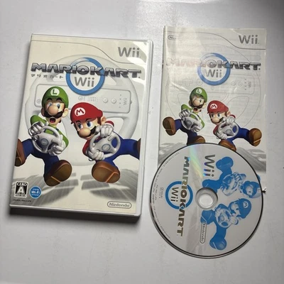 Mario Kart Wii Nintendo Wii NTSC-J JAPAN 2008 Racing Game - Image 1 of 4
