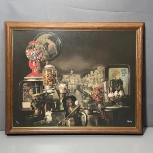 Bob Byerley "8th & Main" Signed Enhanced Canvas Print Limited Edition 62/150 - Bild 1 von 24