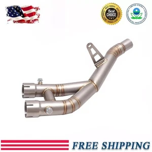 Tubo de enlace de escape medio deslizable 55 mm puntas silenciadoras para Yamaha YZF R1 R1M 2015-2025 - Imagen 1 de 7