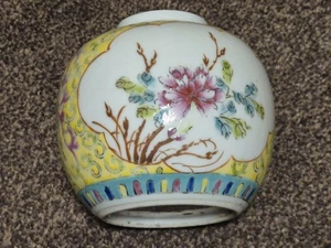 Antico vaso zenzero rosa famiglia cinese vintage ottime condizioni senza scatola bellissimo firmato - Foto 1 di 15