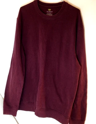 Sudadera para hombre granate manga larga Tek Gear talla M Foto 1 de 4