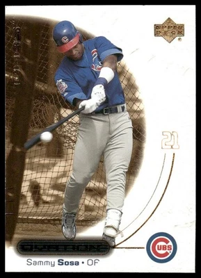 2001 Upper Deck Ovation #36 Sammy Sosa Chicago Cubs - Image 1 of 2
