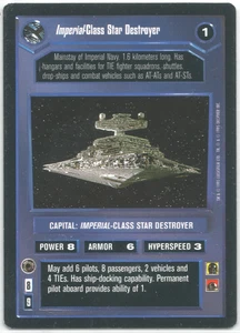 Star Wars CCG - Imperial-Class Star Destroyer - NM - Limited - 1995 - U1 - Bild 1 von 1