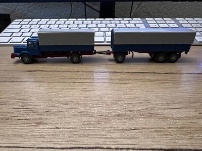 WIKING Krupp Titan Piano Cassone Autocarro IN Guten Condizioni 1:87 - Immagine 1 di 4