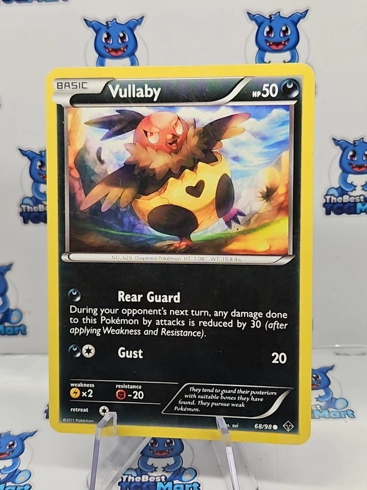 Vullaby - 68/98 - Pokemon Emerging Powers LP  - Image 1 of 2