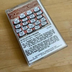 20 Collector's Records of the 50's & 60's Cassette Tape VG+ R32 - Picture 1 of 2