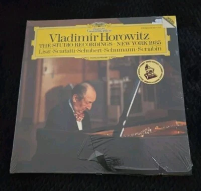 Vladimir Horowitz THE STUDIO RECORDINGS  - NEW YORK 1985  DIGITAL DG LP SEALED - Image 1 of 4