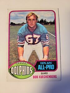 1976 Topps Bob Kuechenberg card #390