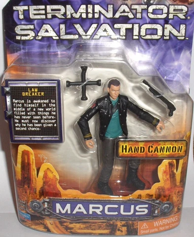 Terminator Salvation'2009' Marcus-Action Figure,Hand Cannon-SEALED-FREE SHIP Cover