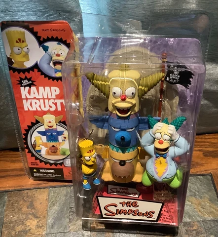 THE SIMPSONS KAMP KRUSTY TOTEM POLE ACTION FIGURES MCFARLANE TOYS 2007 BRAND NEW Cover