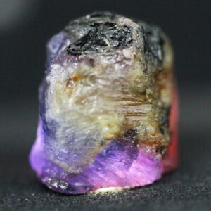 20.25CT. Purple/Blue Sapphire Madagascar Corundum Facet Rough Specimen Natural