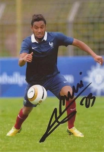 FRANCIA & ASTON VILLA: JORDAN AMAVI FIRMATO 6x4 FOTO AZIONE + CERTIFICATO DI AUTENTICITÀ - Foto 1 di 1