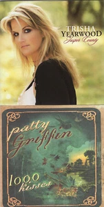 Lot 2 Country CDs: TRISHA YEARWOOD Jasper County - PATTY GRIFFIN 1000 Kisses - Picture 1 of 1