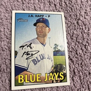2016 Topps Heritage High Number #586 J.A. Happ Toronto Blue Jays - Picture 1 of 1