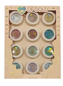 Colourpop Disney Princess HEART OF GOLD Super Shock Eyeshadow Vault Authentic - Picture 1 of 5