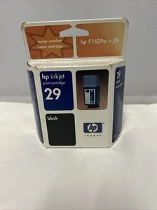 HP 29 Black Ink Cartridge 51629A New Sealed Expired October 2002 - Bild 1 von 6