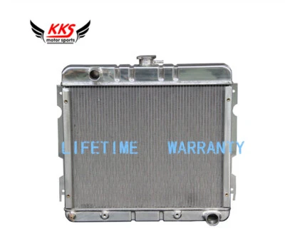 Radiador de aluminio KKS 3 filas para Dodge Dart Plymouth Duster Valiant 70-72 5,2 L V8 Foto 1 de 4