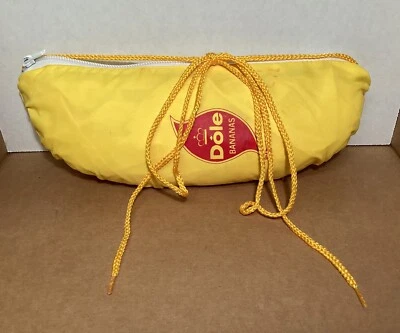 Dole Bananas Vintage Stowable Yellow Jacket with Front Zipper Pouch - Image 1 of 4