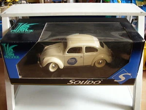 Solido Prestige VW Volkswagen Beetle Nivea Creme in White on 1:18 Box - Picture 1 of 4