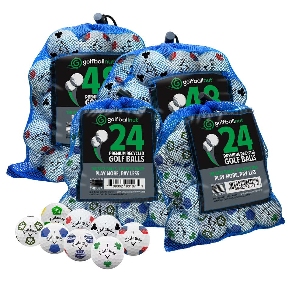 Pelotas de golf Callaway ChromeSoft Truvis Mix AAA usadas - muchas cantidades disponibles Foto 1 de 1