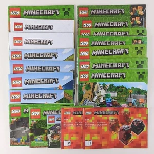 18 LEGO Minecraft Instruction Manuals 21123 21115 21113 21242 - Manuals Only - Picture 1 of 16