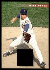 1996 Donruss #254 Mike Perez Chicago Cubs