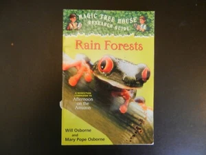 Magic Tree House: Research Guide- RAIN FORESTS by MARY POPE OSBORNE (2001, P... - Picture 1 of 3