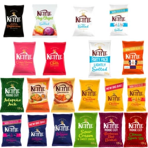 Wasserkocherchips Crisps Cheddar Meersalz Gemüsesalz Sortenbeutel verschiedene Geschmacksrichtungen - Bild 1 von 8