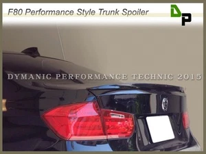 Choose paint color - P Style Trunk Spoiler For BMW F80 M3 Sedan 2015-2017 - Picture 1 of 3