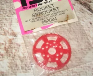 VINTAGE RC PSE ROCKET SPROCKET 48P 84T SPUR GEAR FOR RC10L & RC10 Series 92084 - Picture 1 of 2