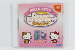 Hello Kitty Dream Passport 2 SEGA Dreamcast DC Japan Import US Seller READ - Picture 1 of 3