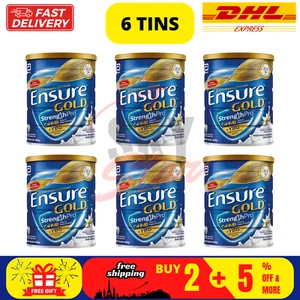 6 x Abbott Ensure Gold Vanille 800g für Mittelalter & ältere DHL EXPRESS - Bild 1 von 7