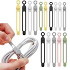 Multi-functional Data Cable Storage Tie Silicone Cable Organizer Cable Belt
