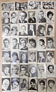 USSR Artist Photo Postcard actresses/actors Soviet Cinema Propaganda. LOT 40 pcs - Picture 1 of 24