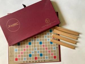 Vintage 1953 Scrabble Game - Selchow & Righter Co - Picture 1 of 5