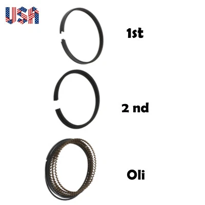 Piston Rings for 95-05 Dodge Neon Chrysler Eagle Mitsubishi Eclipse 2.0 420A ECC - Image 1 of 4