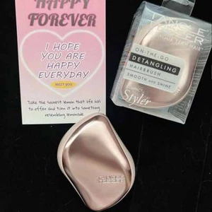 Tangle Teezer Compact Styler Detangling Hair Brushes Gold Pink Silver Red Purple - Picture 1 of 11