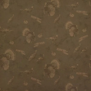 Turkey Call Hunting Thanksgiving Premium Kraft Roll Gift Wrap Wrapping Paper - Picture 1 of 5