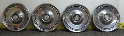 Juego de 4 tapacubos de 14" cubiertas de rueda OEM #387 1976-1977 Dodge Charger Aspen (2157) Foto 1 de 4