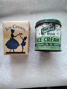 Vintage Fairmont Imperial Ice Cream Tin /  One Quart Carton Ice Cream - Picture 1 of 11
