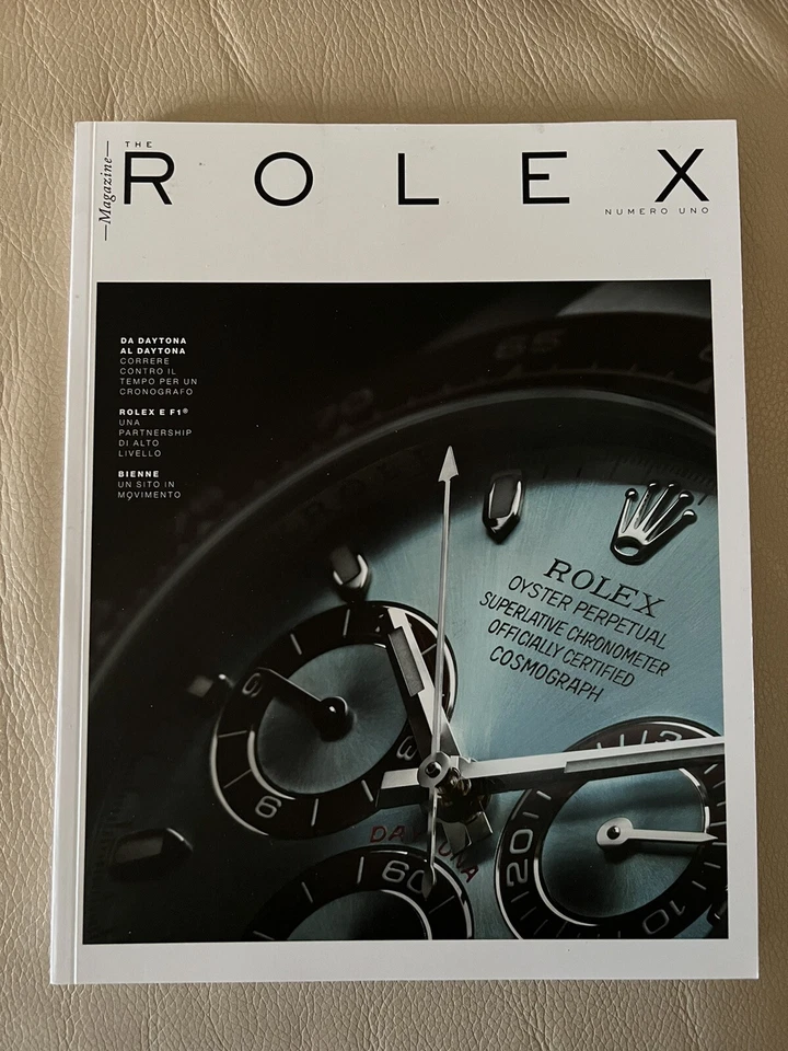 Rolex The Magazine numero 1 - Daytona - Italiano - Mai sfogliato - Immagine 1 di 1