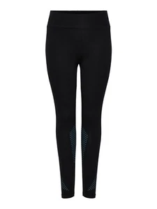 Only Play Onpjuka Curve Jersey Stretch Activewear Leggings in Black UK 24/26 - Picture 1 of 3