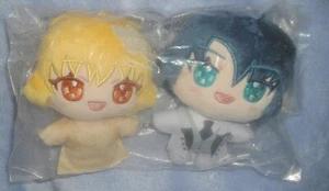 Lindas muñecas de peluche Chibi BanDai Gundam Seed Freedom Athrun & Cagalli Nui Pal 3,5" - Imagen 1 de 3