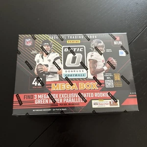 2024 Panini NFL Optic Donruss Football Sealed Mega Box Target IN HAND! - Picture 1 of 2
