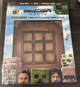 A Minecraft Movie (Blu-ray + DVD + Digital) Collector’s Crafting Table Edition - Picture 1 of 2