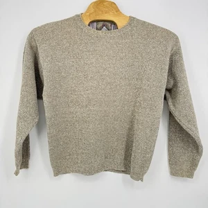 Vintage The Territory Ahead Herren Gr. XL Rundhals Pullover Ramie Baumwollmischung beige - Bild 1 von 4