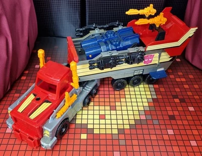 Vintage Transformers G1 Autobot Action Master Armored Convoy Near Complete - Image 1 of 4