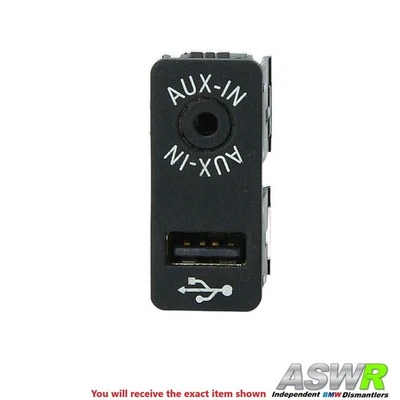 BMW F Generation USB AUX-IN socket 84109229246 - Image 1 of 4
